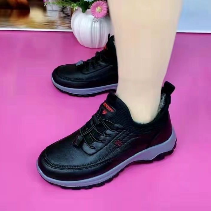 🌈⛄【35-41】Nowe damskie buty sportowe, miękka podeszwa, wygodne, wykonane ze skóry naturalnej, na jesień i zimę