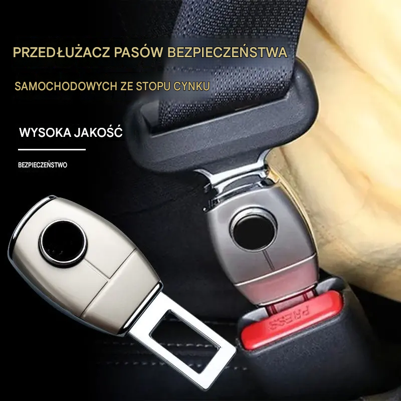 💥💥【Kup 1, a 1 dostaniesz gratis】🚗👍Metalowy przedłużacz pasa bezpieczeństwa w samochodzie