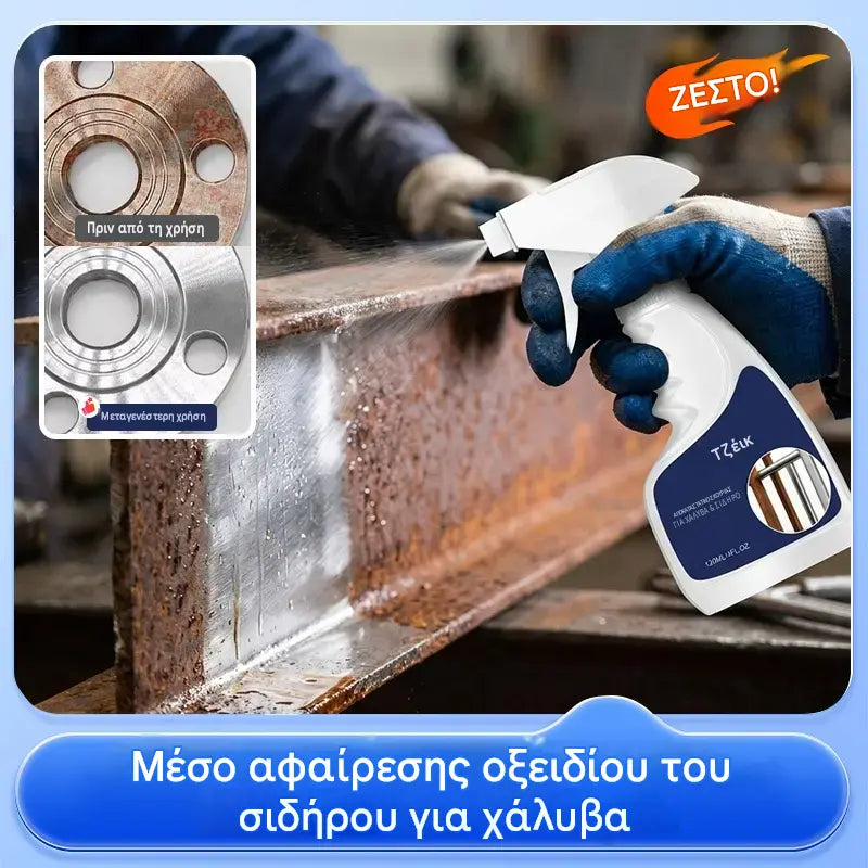 🔥Νέα ενημερωμένη έκδοση 2026💥 Λύση για την αφαίρεση σκουριάς από χάλυβα