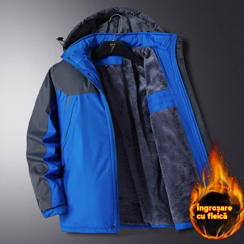 ❄️ Zimski hit prodaje【L–6XL】🧥 Muška zimska softshell jakna s toplom podstavom – vodootporna, otporna na vjetar i idealna za hladno vrijeme✨