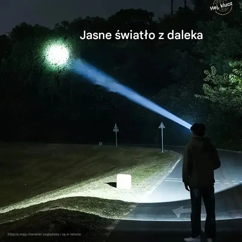 💡🌟【Gorąca sprzedaż】🔥🔥Inteligentna lampa indukcyjna o długim czasie pracy baterii, montowana na głowie, nocna latarka wędkarska