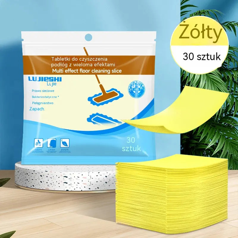 【3 sztuki za jedyne 89 zł】Wielofunkcyjne tabletki czyszczące o działaniu antybakteryjnym i dezodorującym | Nadają się do podłóg z twardego drewna, laminowanych, płytek i ścian w kamperach