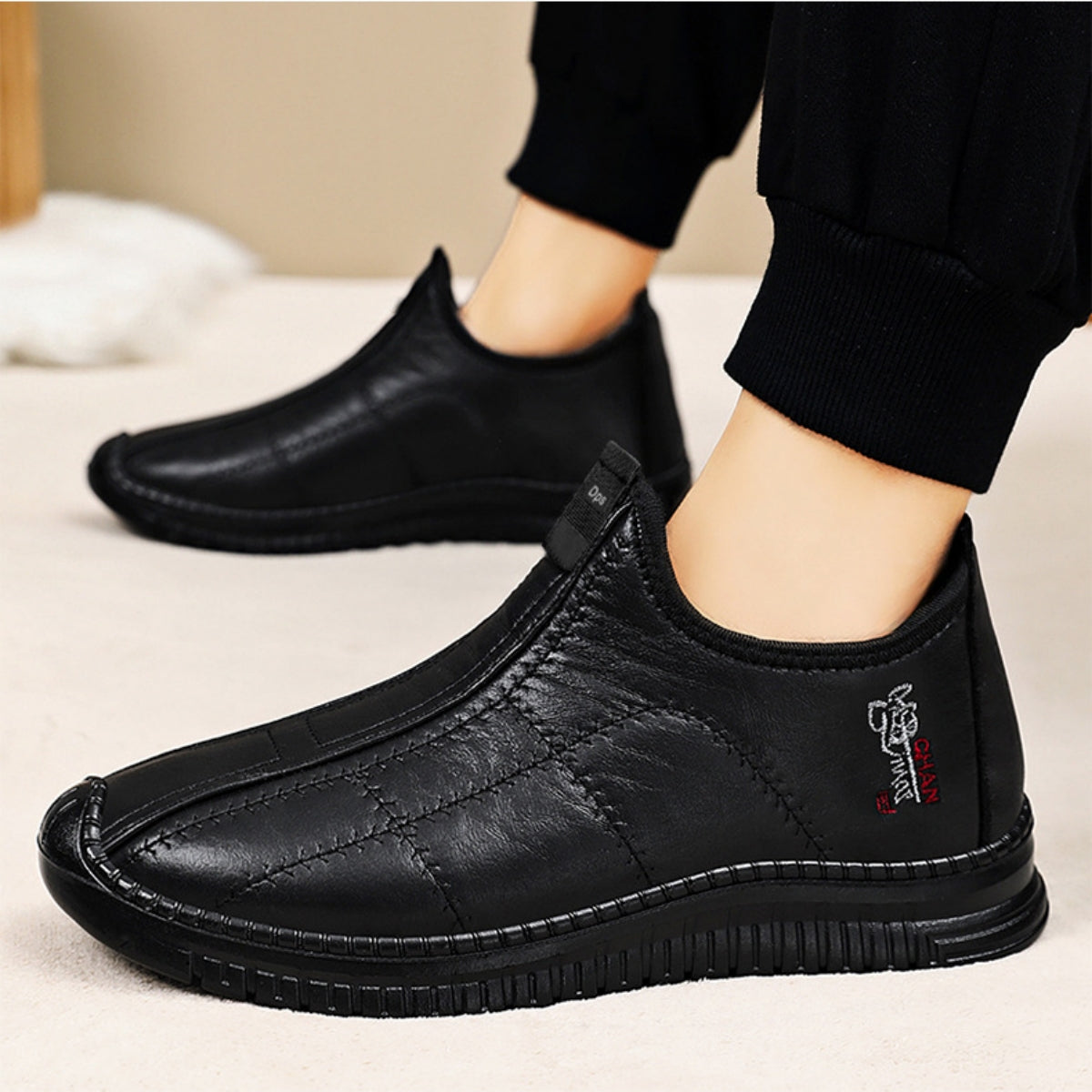 🏃♂️👟【Nowość na zimę】【39-46】Męskie buty z ociepleniem, grube i ciepłe, antypoślizgowe