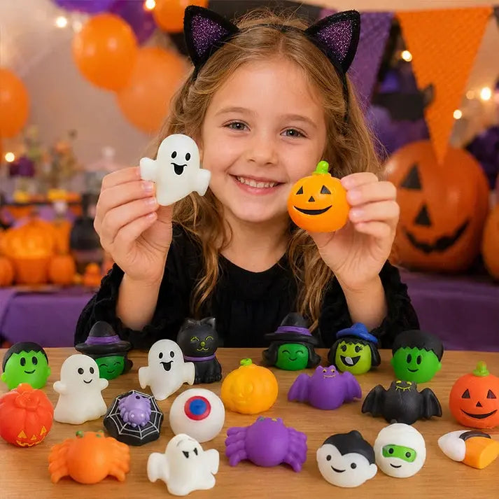 50 sztuk, 119 złotych polskich🎃Empanady w kształcie dyni w tematyce Halloween, łagodzące stres, urocze empanady z motywem ducha dyni.