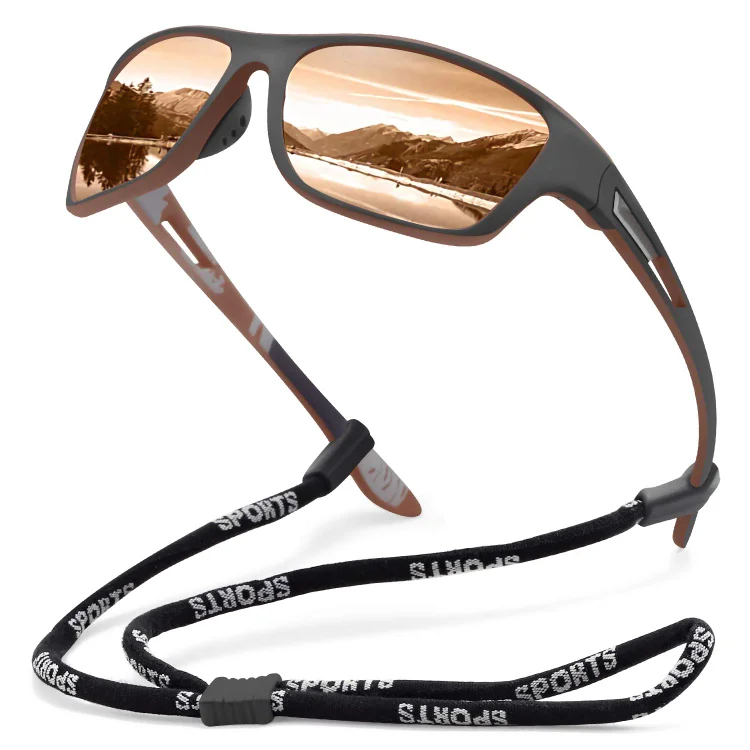 😎【Compre 1 y llévese 1 gratis】🕶⚡ Gafas de sol deportivas polarizadas para hombre con lentes reflectantes auténticas, modernas y resistentes al polvo, ideales para conducir al aire libre