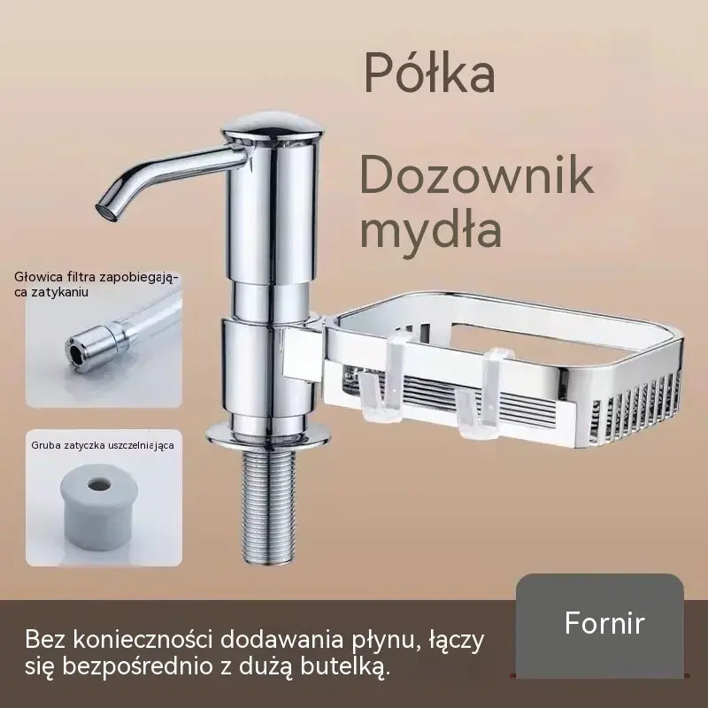 1 zestaw 109zł 💦Zestaw przedłużający rurę dozownika mydła do umywalki łazienkowej