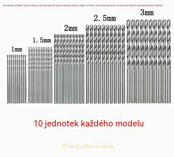 🏭⚒️ Vrták s titanovým povlakem, odolné vrtání do dřeva, kovu, plastu, profesionální kutilství ✨