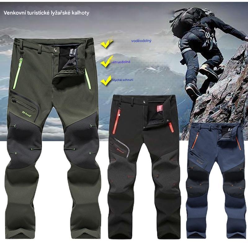 🏃♂️【S–5XL】2026 Nové pánske outdoorové jesenné a zimné nohavice – teplé, flísové, nepremokavé a vetruodolné