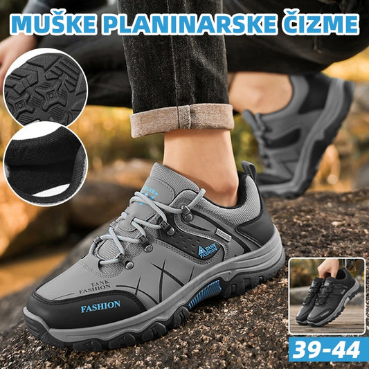 🏗️🥾‍♂️【39-44】Nove prozračne muške planinarske čizme, protuklizna i izdržljiva sportska i rekreacijska radna obuća za gradilište, zaštitna obuća za rad.