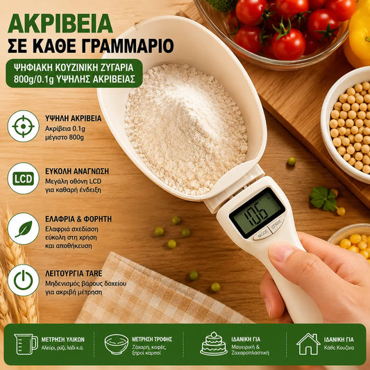 🥄🌡️  Διπλή τελική κλίμακα κουταλιών τροφίμων σκυλιών, κλίμακα κουζίνας 🍚 |  Ο κατασκευαστής παρείχε αποσπώμενο τεχνούργημα ζύγισης ✨