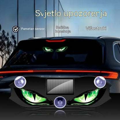 🚗👀 Solarno LED svjetlo za upozorenje za automobil | Privlači svu pažnju i poboljšava sigurnost vožnje: Bežično, s automatskim prepoznavanjem i univerzalnom aplikacijom ✨