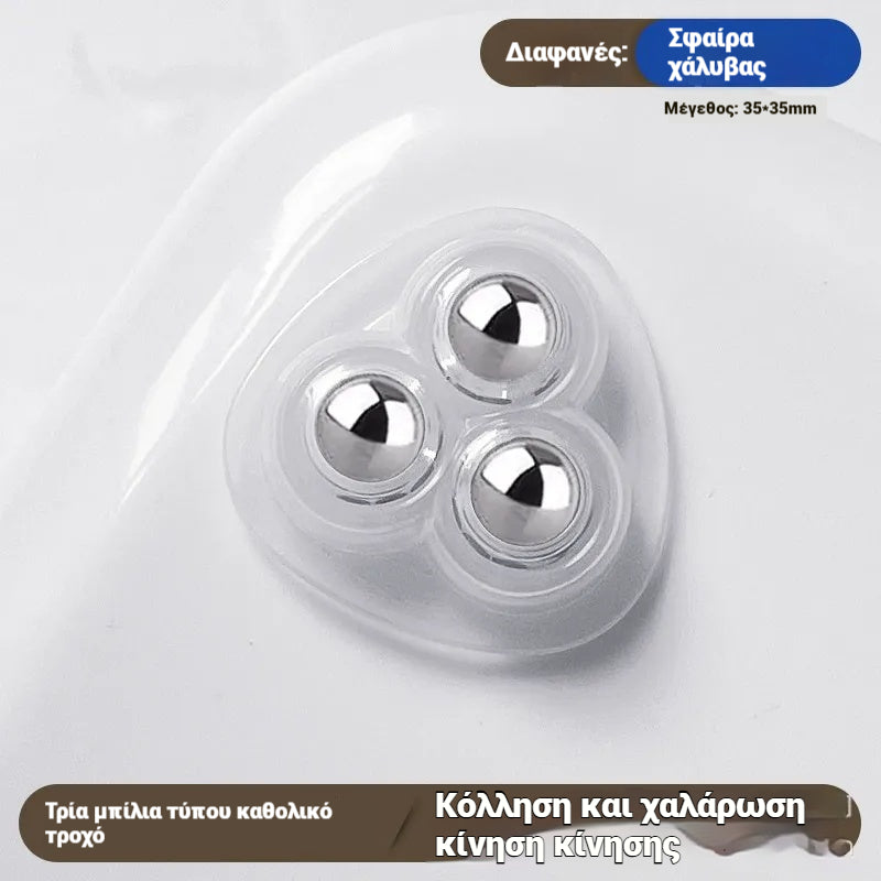 🔥【μεγάλο】【1 σετ 10 τεμαχίων】——29 ευρώ🔥🌟Περιστρεφόμενη τροχαλία 360° με χωρητικότητα φορτίου, τροχαλία γενικής χρήσης για οικιακή χρήση✅