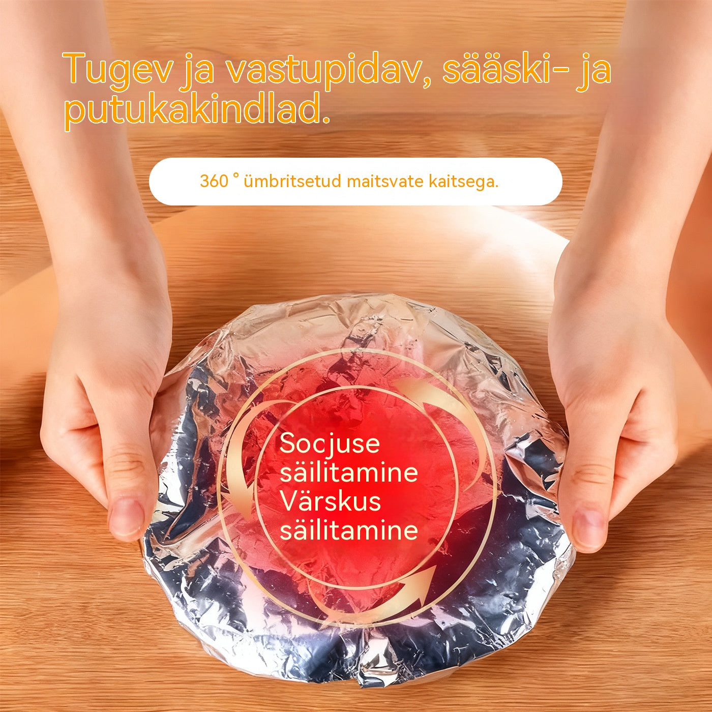 【100 tükki】33 eurot Alumiiniumfooliumist isoleeriv kate