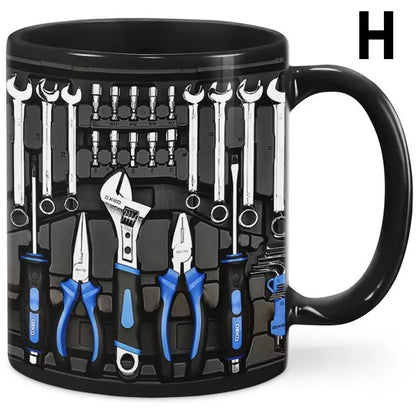 🛠️☕Unikalny zestaw narzędzi mechanicznych 3D – kubek na kawę
