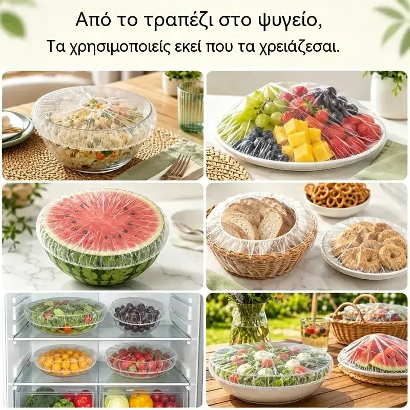 🔥(300 τεμάχια)Μόνο 26 ευρώ🍽️Εξαιρετικά μεγάλο, παχύ, αντιβακτηριακό πλαστικό περίβλημα κατάλληλο για τρόφιμα