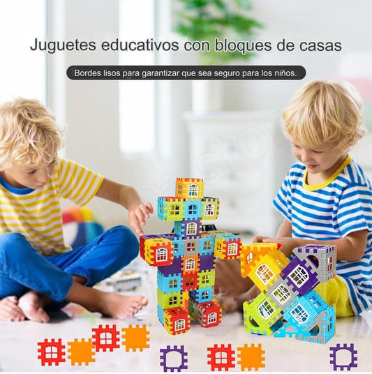 🎁🧩🧩【70/140 piezas】Juguetes educativos de bloques de construcción, el mejor compañero de juegos para niños