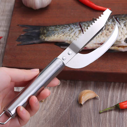 🐠💥【Kupite 1 i dobijete 1 besplatno】🐟Nož za riblje krljušti od nehrđajućeg čelika