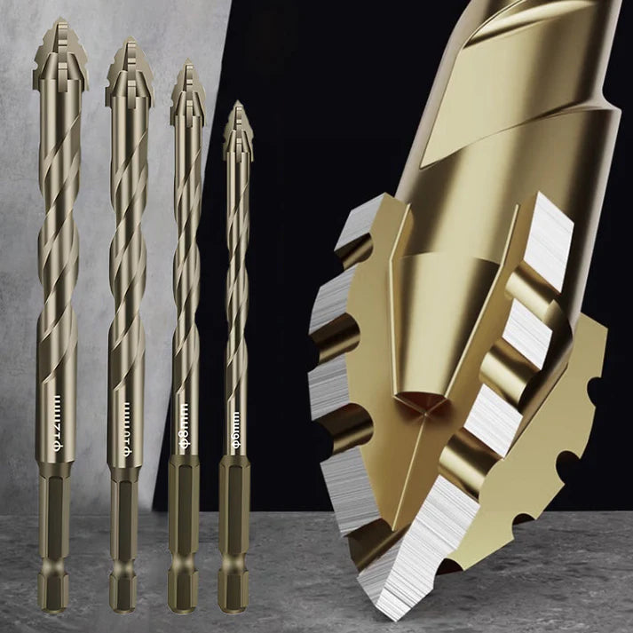 【6 ΤΕΜ 24 ευρώ】🔩1 σετ 26 EUR【4+5+6+8+10+12 mm】Σετ εκκεντρικών τρυπανιών 6 θέσεων υψηλής αντοχής