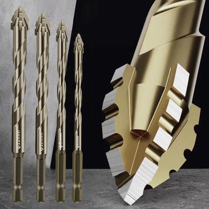 【6 ΤΕΜ 24 ευρώ】🔩1 σετ 26 EUR【4+5+6+8+10+12 mm】Σετ εκκεντρικών τρυπανιών 6 θέσεων υψηλής αντοχής
