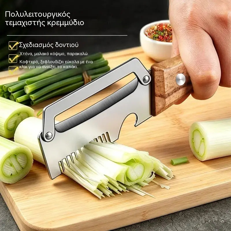 🔥Αγοράστε 1 και πάρτε 1 δωρεάν (2 τεμάχια)🧅🔪 Πολυλειτουργικός Αποφλοιωτής Κουζίνας 3 σε 1: Ξεφλουδίζει, κόβει σε φέτες και ανοίγει μπουκάλια! 🔥