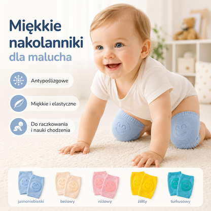 😉【5 par 89zł】Nakolanniki antypoślizgowe dla niemowląt