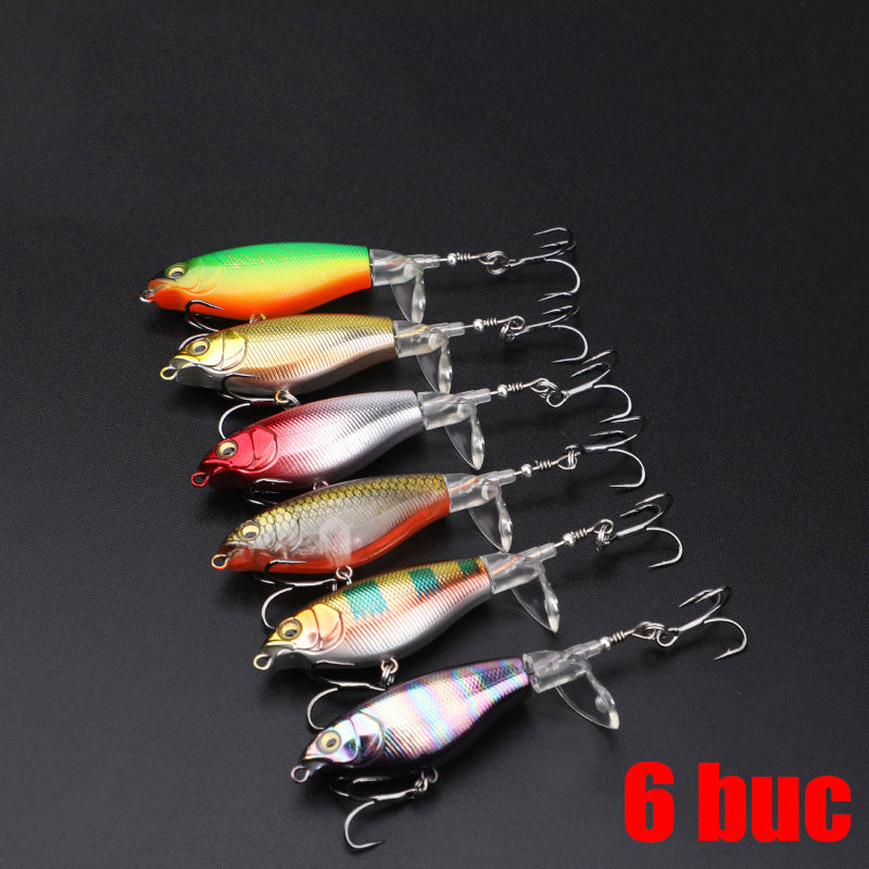 🐟🎣【6 sztuk】Przynęta w kształcie śmigła Bionic Minnow Tractor