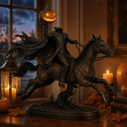 🎃🏇✨Ostatni dzień oferty ograniczonej czasowo, zaoszczędź 10% - Statuetka Jeźdźca Bez Głowy - Obudź Legendę Pustki