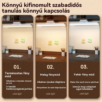 💡Mágneses falilámpa többfunkciós használatra – éjjeli lámpa, olvasólámpa és asztali lámpa egyben!