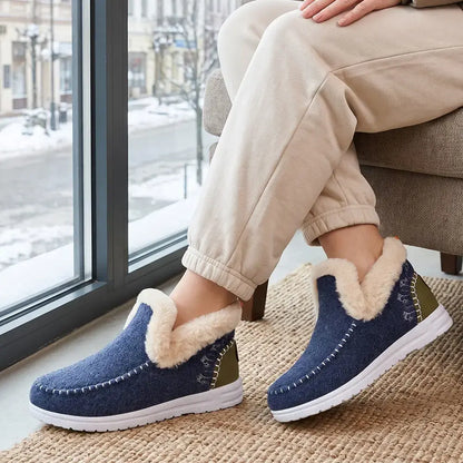 【36-46】Nowe damskie buty zimowe – ocieplane, grube, ciepłe śniegowce, modne, na zimę
