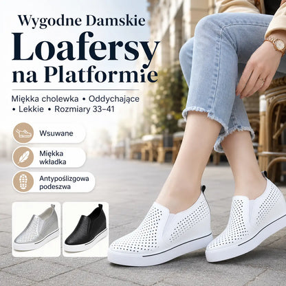 🔥【Koszt jednej pary 109 zł.】【34-41】🔥Te nowe damskie buty codzienne są wykonane z miękkiej skóry i mają grubą podeszwę.