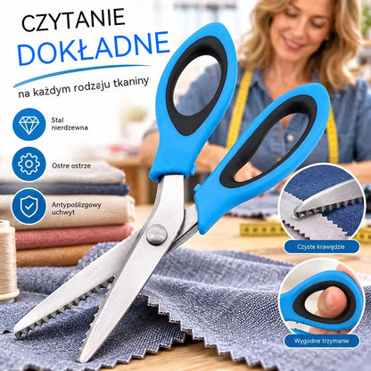 🔥Kup 1, a 1 dostaniesz gratis✂️ Profesjonalne nożyczki ząbkowane – Ostre, ząbkowane nożyczki