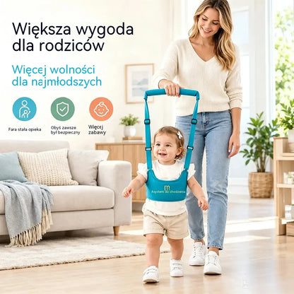 1 sztuka 89zł  👶🍼 Szelki do chodzenia dla niemowląt | Smycz 2 w 1 dla niemowląt, wygodna, oddychająca i zabezpieczająca przed upadkiem