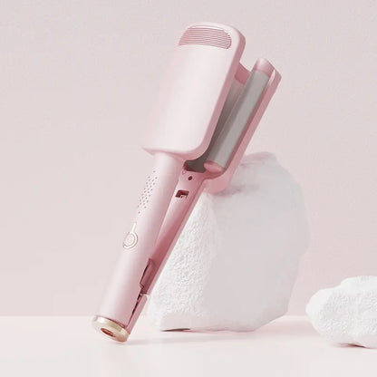 🔥1 kos 31€✨ 🌸 Kodralnik za lase (32 mm) – Veliki, mehki valovi, 4 nastavitve temperature in tehnologija negativnih ionov – Profesionalno oblikovanje pričeske kar doma 💇‍♀️