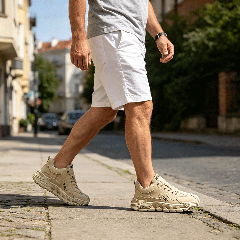【39-44】Νέα κομψά ανδρικά casual παπούτσια, διαπνέοντα και άνετα, με ύφασμα ανθεκτικό στο νερό