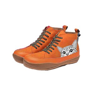 【35-43】 Zapatillas cómodas de mujer con estampado de gatos, novedad 2025