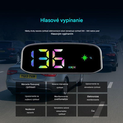 🚗【Najnovšia technologická inovácia roku 2026】🔥🔥【Kúpte jeden a druhý dostanete zadarmo】 Rýchlomer do auta s displejom napájaným solárnou energiou