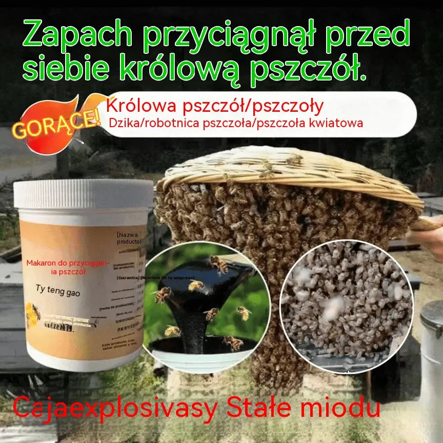 🐝 Maść wabiąca pszczoły: naturalna formuła, szybko działająca! Szybkie rozwiązanie, aby przyciągnąć roje do ula!