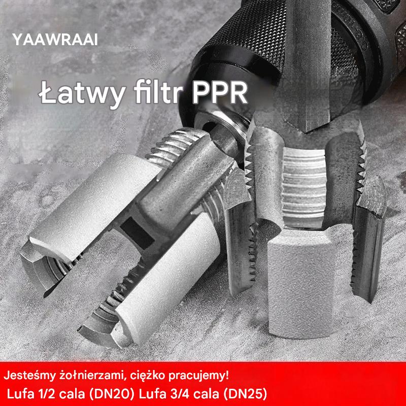 🔩Łatwe gwintowanie PPR – bez lutowania, bez kłopotów! 【Zestaw 2 sztuk – do rur 1/2” (DN20) i 3/4” (DN25)】