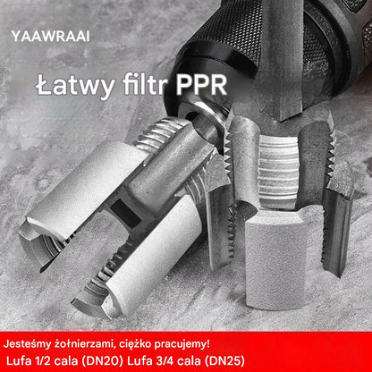 🔩Łatwe gwintowanie PPR – bez lutowania, bez kłopotów! 【Zestaw 2 sztuk – do rur 1/2” (DN20) i 3/4” (DN25)】