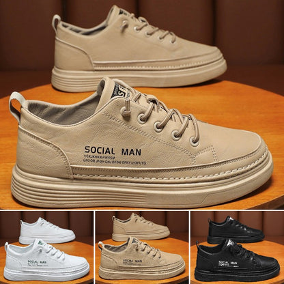 【39-44】 2025 Primavera Nuevos zapatos de cuero de cuero de vaca suave Zapatos casuales