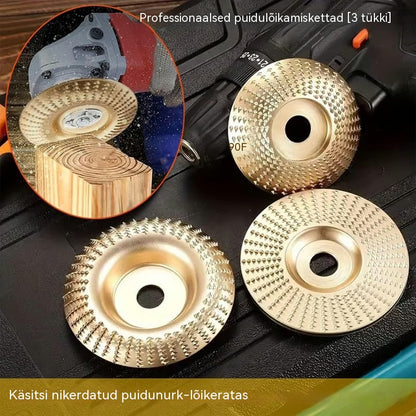 【1 komplekt 3 esemest --- 28 eurot】Mitmeotstarbelised lihvkettad, sobivad puidutöötlemise nurklihvijatele