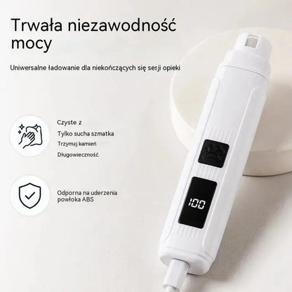 🔥【Kup 1, a 1 dostaniesz gratis】🐱🐶Elektryczna szlifierka do pazurów dla zwierząt z wyświetlaczem LED poziomu naładowania
