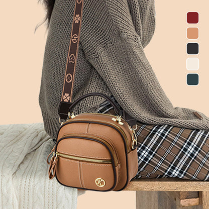 👜2025 Nová módní crossbody taška s potiskem, velká kapacita, přenosná