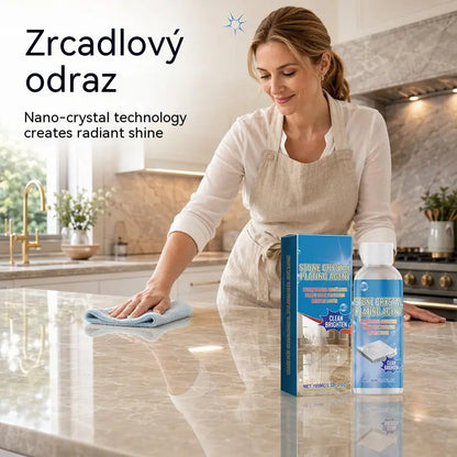 ✨ Čistič a leštidlo na mramor – Jemně čistí, zvyšuje lesk, chrání zalakovaný kámen ✨