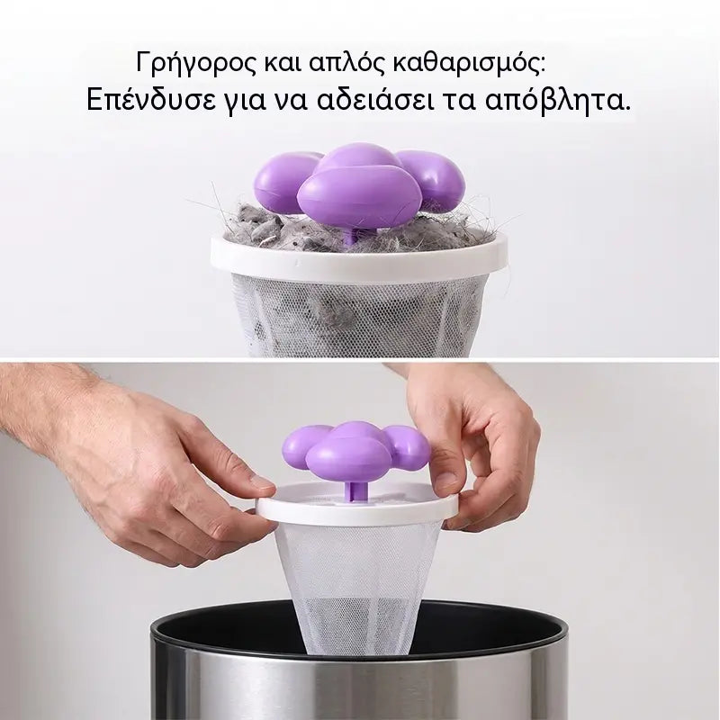 🌀6 τεμάχια €27✨ Πλωτό φίλτρο πλυντηρίου ρούχων – Παγιδεύει χνούδια, τρίχες και τρίχες κατοικίδιων σε κάθε πλύση 🧺