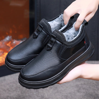 💥👞【39-44】Nove muške zimske čizme od baršuna s debelim pamukom – Topla i udobna obuća za zimu, izuzetna kvaliteta, protivklizna i vodootporna, savršene za hladne dane