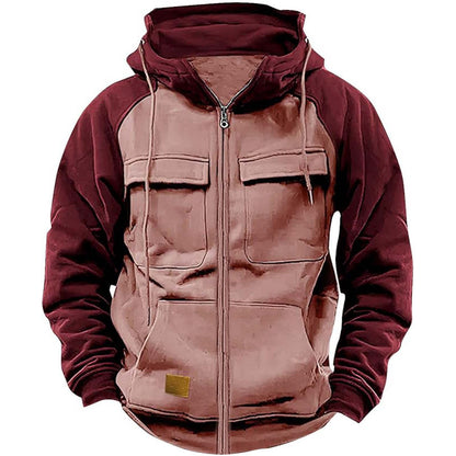 🔥Oferta por tiempo limitado🔥【S-3XL】Sudadera holgada con capucha para hombre, estilo otoño/invierno