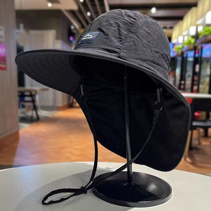 🔥✨🧢Unisex Πτυσσόμενο Καπέλο Bucket για Αντηλιακή Προστασία