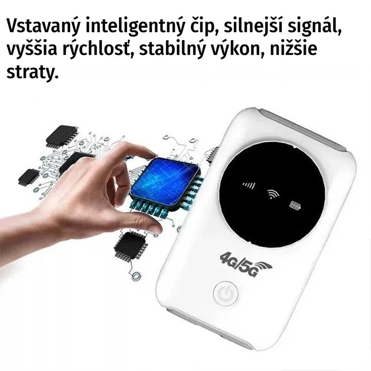 【Безплатен интернет в джоба ви】 Преносим WiFi 5G рутер⚡