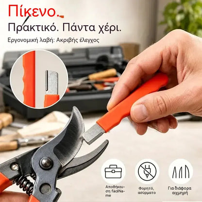 4 τεμάχια για 24 ευρώ🏆Αγοράστε 2, πάρτε 2 δωρεάν! (Σύνολο 4 τεμάχια)🔪 Φορητό Ακονιστήρι Μαχαιριών και Ψαλιδιών – Επαναφέρει την αιχμηρότητα σε λίγα μόνο δευτερόλεπτα ✨